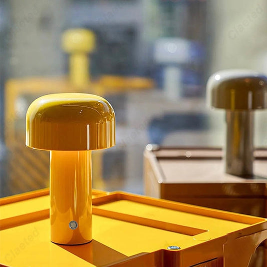 LumiVintage - Lampe de Table Rétro LED Sans Fil avec Contrôle Tactile (USB)