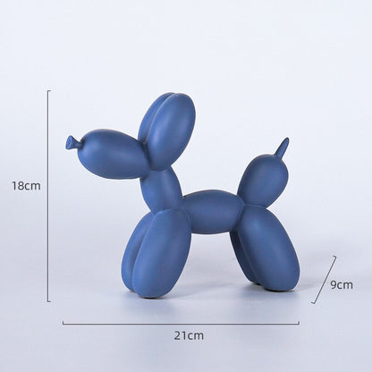Floroux decorative resin figurine for dog | Nordic style | Decoration for living room and children's room | Gift idea