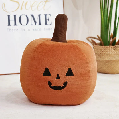Floroux Ami Citrouille - Figurine Peluche Citrouille d'Halloween Douillette
