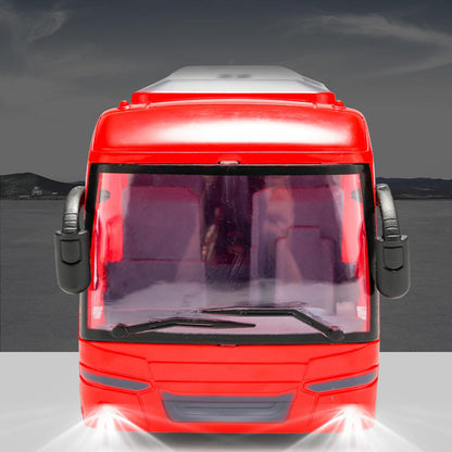 Télécommande de bus touristique électrique - Véhicule RC à l'échelle avec lumières pour enfants, école et plaisir en ville