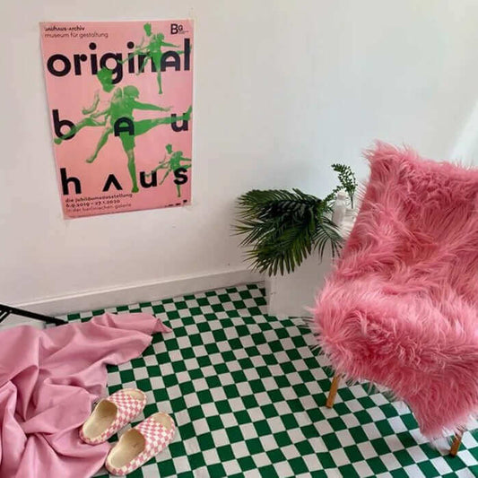 Affiche premium en toile Bauhaus créatif