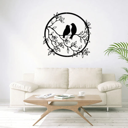 Oiseaux Sur Branche Art Murale