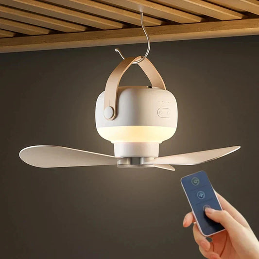 Ventilateur de plafond portable
