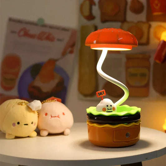 SharpLux - Lampe LED Multifonctionnelle avec Rangement Intégré