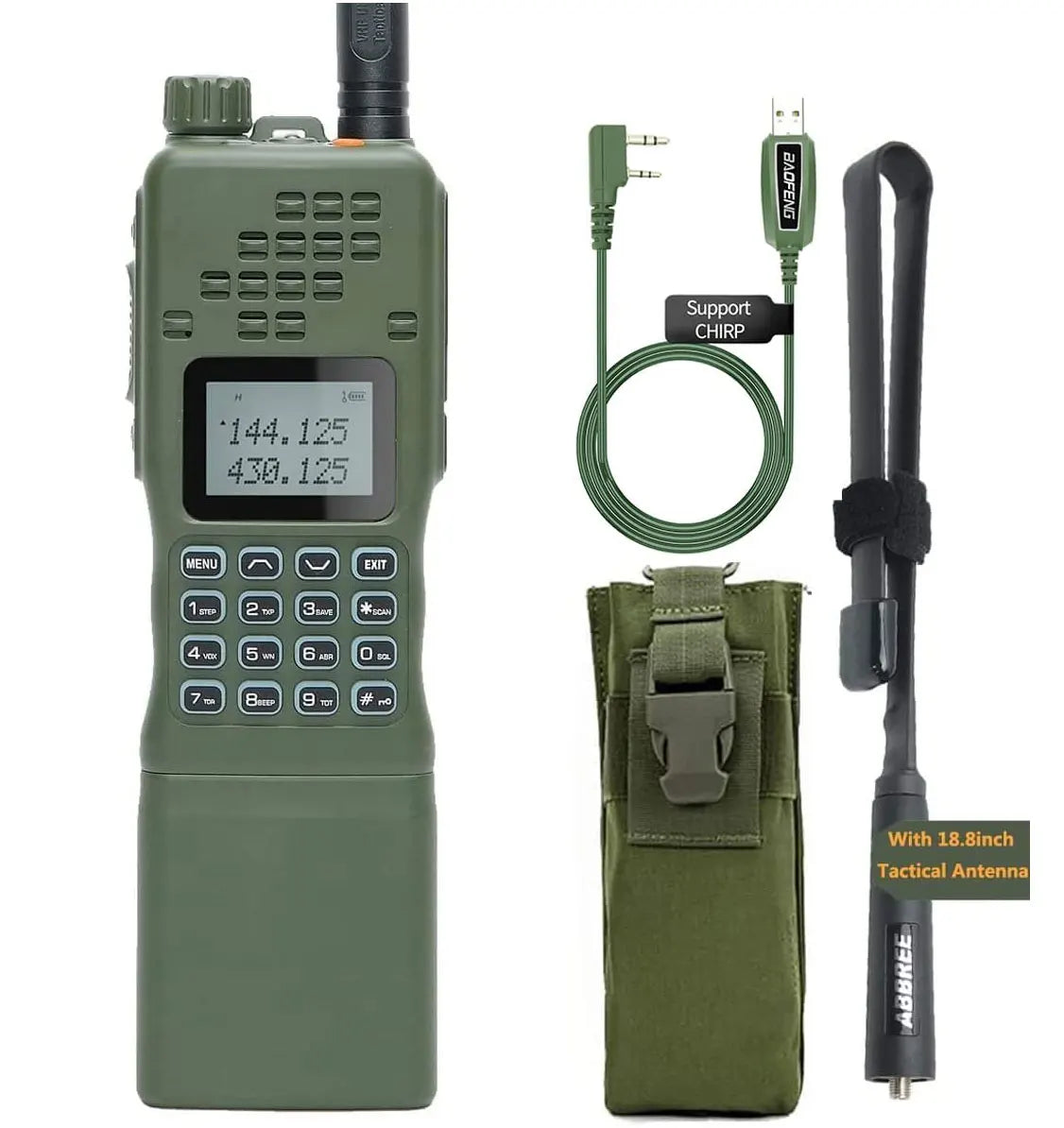 CommGuard - Talkie Walkie Dual-Bande Professionnelle
