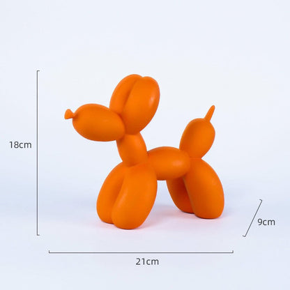 Floroux decorative resin figurine for dog | Nordic style | Decoration for living room and children's room | Gift idea
