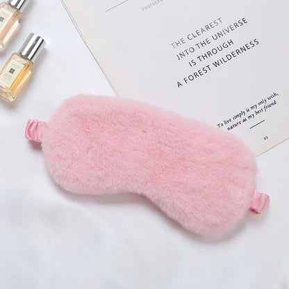 Douceur Câline – Masque de sommeil en soie de luxe pour le repos