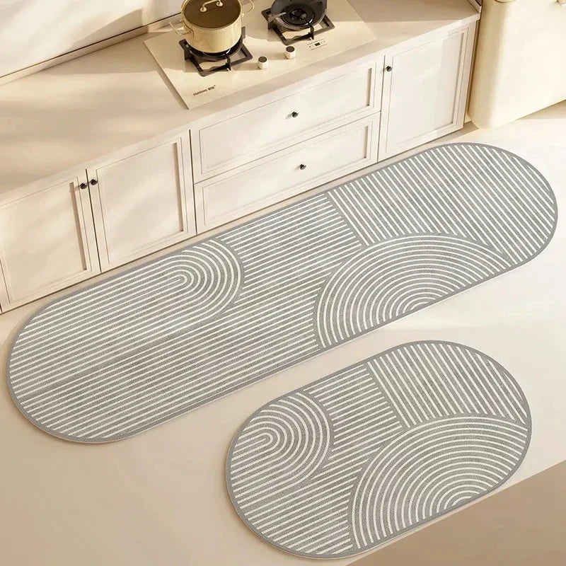 FreshStep – Tapis de cuisine antidérapant de luxe pour style et confort