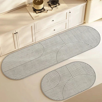FreshStep – Tapis de cuisine antidérapant de luxe pour style et confort