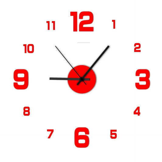 CarréÉlite – Horloge Murale Carrée Élégante et Créative