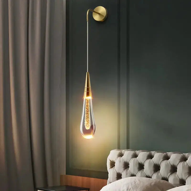 ÉclatCristal - Applique Murale LED en Cristal