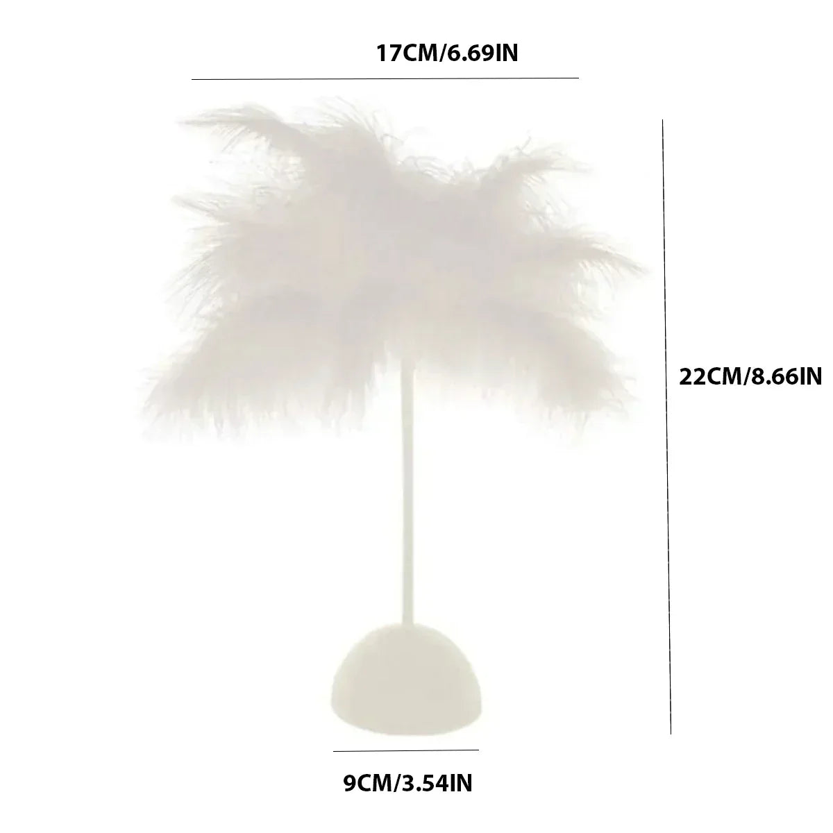 Floroux Féder Lampe de lumière