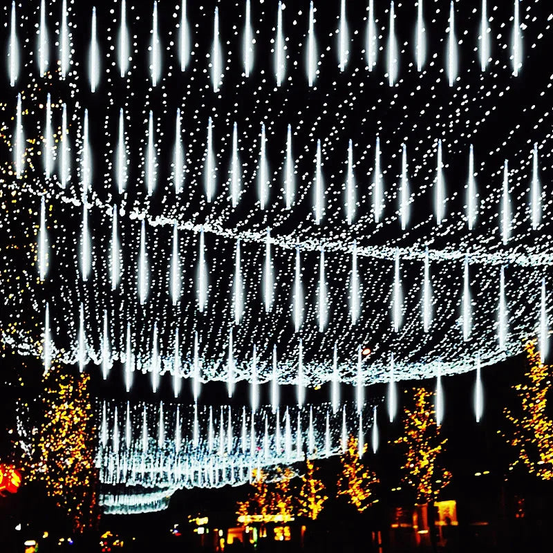 LumiMétéore – Guirlande lumineuse de Noël à effet pluie de météores