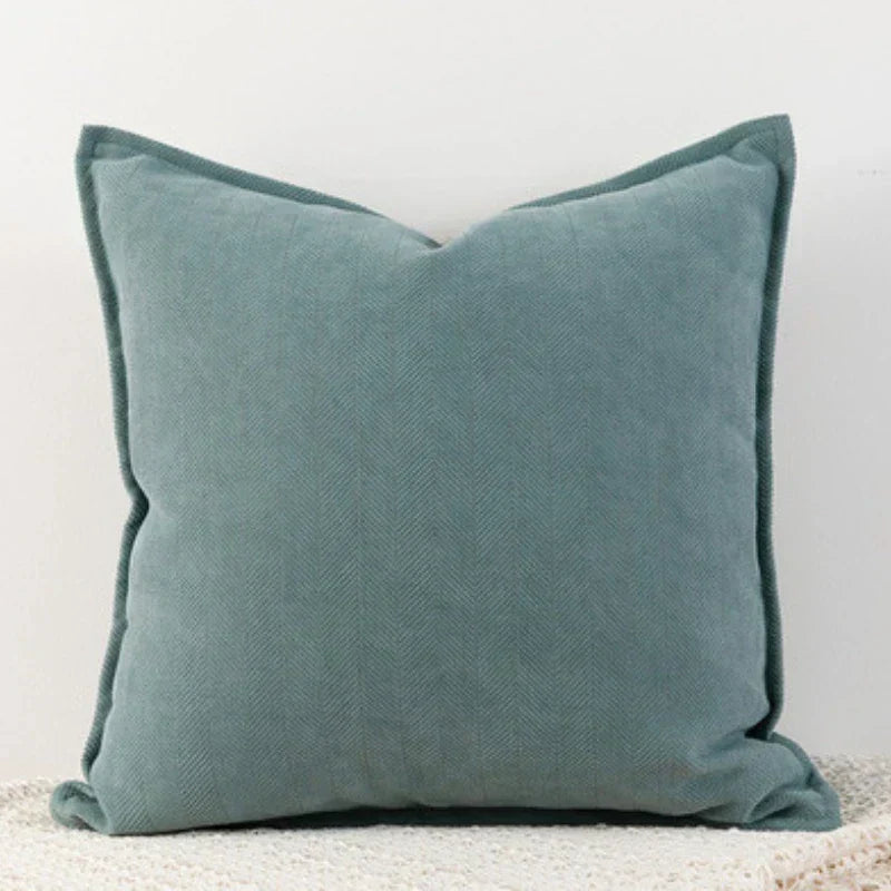ChenilleCozy – Housse de coussin simple pour la décoration de la maison et de la chambre