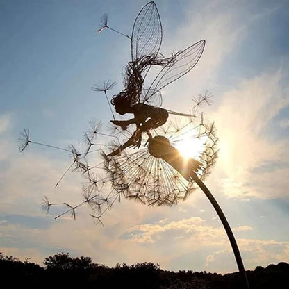 Angel Enchanting Fairy Garden Sculptures Décoration de Jardin