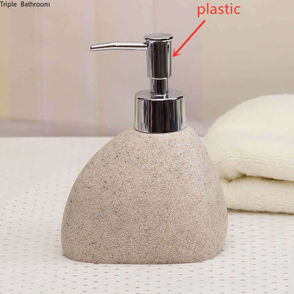 Accessoires de salle de bain en terrazzo multicolores