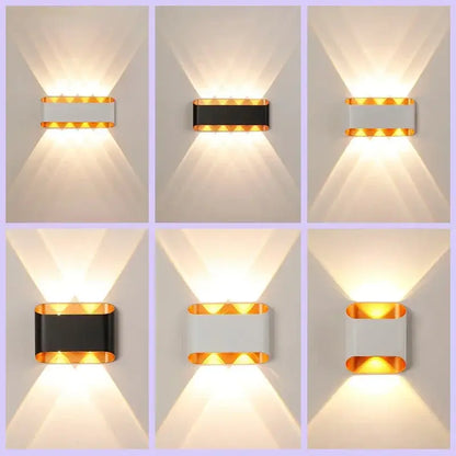 Applique LED étanche élégante - Design minimaliste moderne