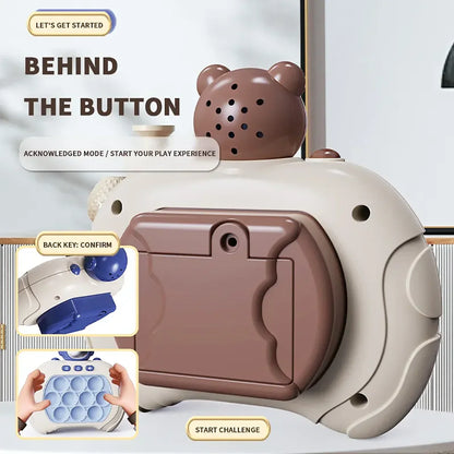 Console de jeu de puzzle de décompression Speed Push - Jouet de compression engageant pour les adolescents et les adultes, développe la coordination et les compétences en résolution de problèmes