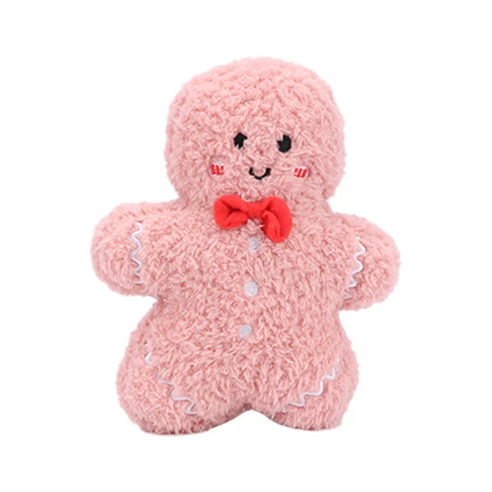Floroux Bonhomme en pain d'épice - Belle décoration de Noël et jouet en peluche