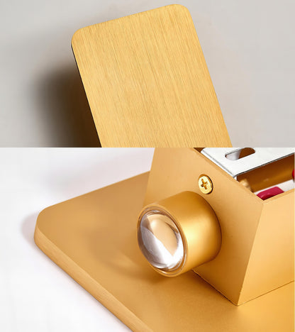 Floroux - Lampe de mur extérieure rectangulaire moderne | Étanche pour l'extérieur