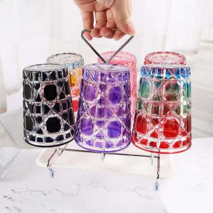 Carnaval emboutissage tournesol verre à jus