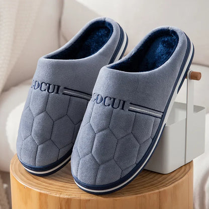 Chaussons Spacieux - Confort Douillet pour Grandes Tailles