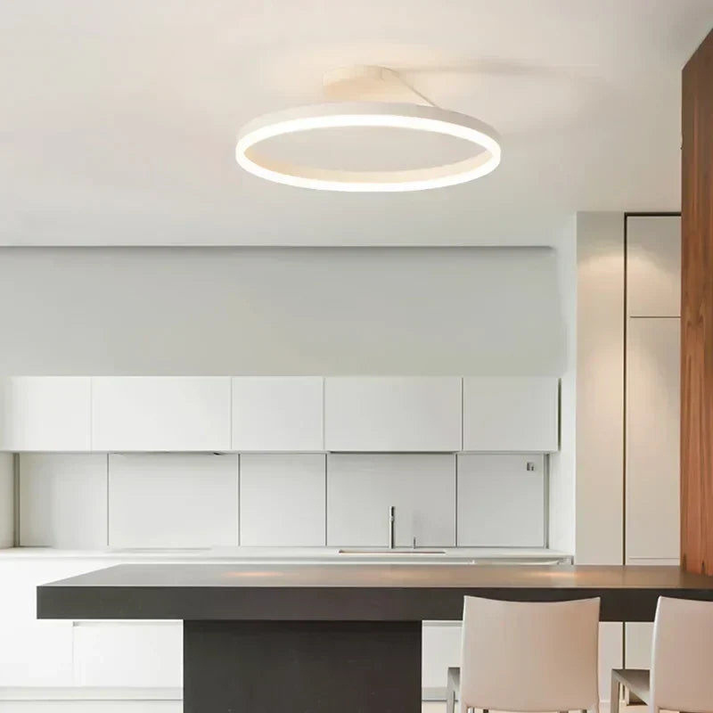 NordLumi – Plafonnier LED Anneau Romantique pour Chambre