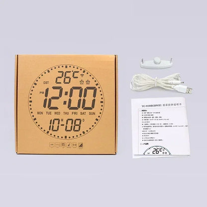 WiFiTime Horloge - Horloge mural LED intelligent avec calendrier