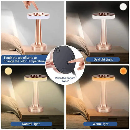 LumenGlow - Lampe de table Fleur Radiance | Élégante et Fonctionnelle