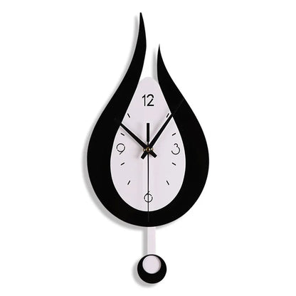 WaterDrop Clock - Pendule minimaliste murale