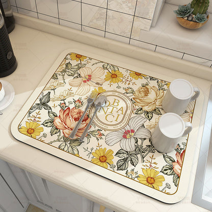 Tapis de drainage de cuisine - hygiène et confort combinés