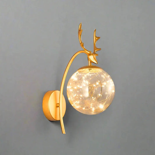 ÉclatVerre - Applique Murale LED en Verre Coloré