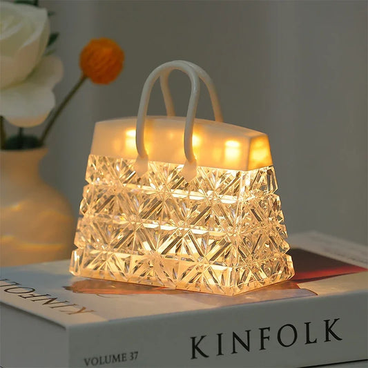LumiSac - Lampe LED en Acrylique pour Décoration et Cadeau