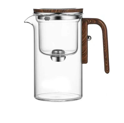 TeaMagnet - Théière en Verre avec Filtration Séparée