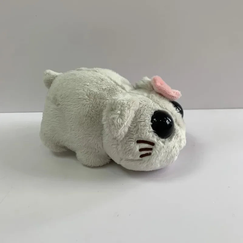 Floroux - Porte-clés en peluche hamster doux avec bruit pour plus de plaisir
