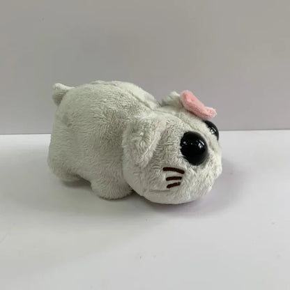 Floroux - Porte-clés en peluche hamster doux avec bruit pour plus de plaisir