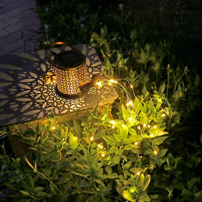 Cascade – Arrosoir illuminé à énergie solaire