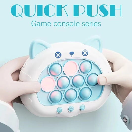 Console de jeu de puzzle de décompression Speed Push - Jouet de compression engageant pour les adolescents et les adultes, développe la coordination et les compétences en résolution de problèmes