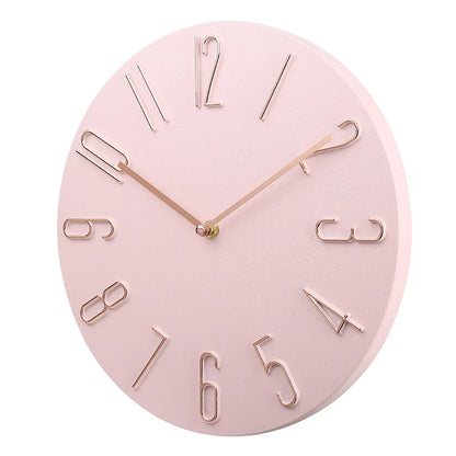 SilenceLuxe – Horloge Murale Ultra-Silencieuse et Contemporaine