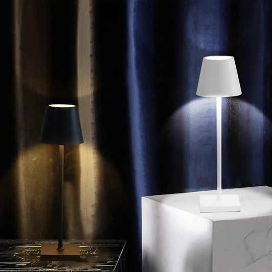 Lumière Éclatante - Lampe de Table Sans Fil Rechargeable