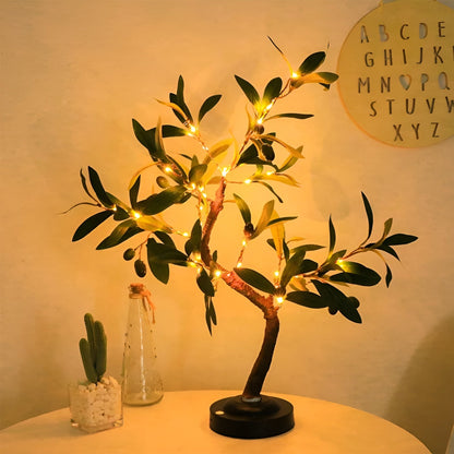 Lampe Arbre Magique avec - Éclairage LED Étincelant