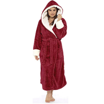 DouceurChic – Robe de Bain en Peluche Allongée