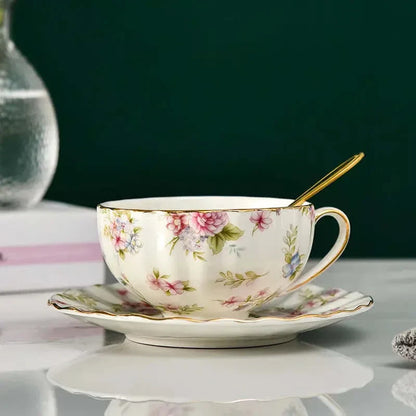 Tasse à café en porcelaine Bone China élégante - Design luxueux et unique