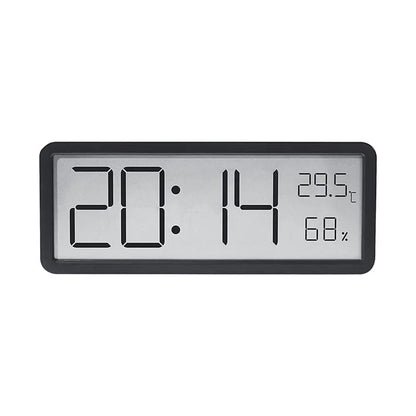 TechHorloge – Horloge Murale Numérique Multifonction avec Affichage LCD