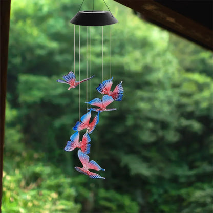 Papillon – Lumière solaire décorative