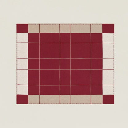 CachemireLuxe – Couverture en Laine et Cachemire pour Salon