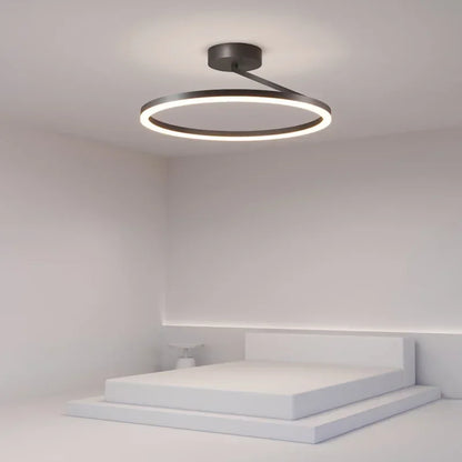 NordLumi – Plafonnier LED Anneau Romantique pour Chambre