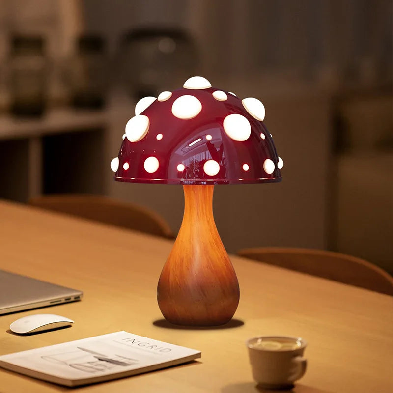 Amanita|Lampe champignon - Lampes de table