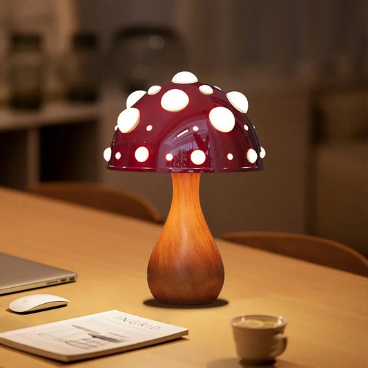 Amanita|Lampe champignon - Lampes de table