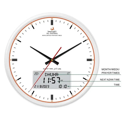 PrayerTime Clock – Horloge Murale Intelligente avec Azan